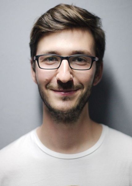 Portrait with glasses